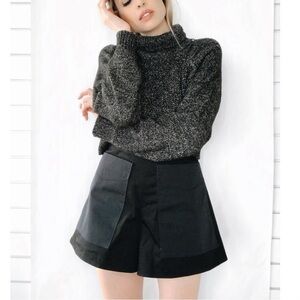 Rag & Bone Navy Blue Envelope Pocket Front Tailored Mini Shorts size 0